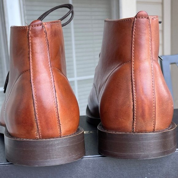 Hudson London Calf Leather Chukka Boots US 9